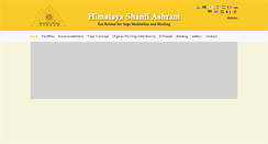 Desktop Screenshot of himalayashantiashram.org